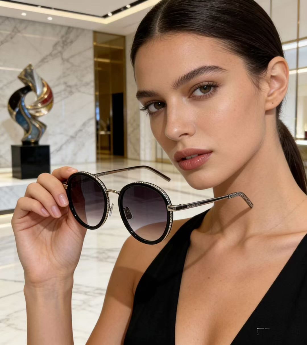 ‼️ 模特图 BOTTEGA VENET*🌟🌟🌟MODEL：BV1428OA🌟🌟🌟SIZE：50口22-