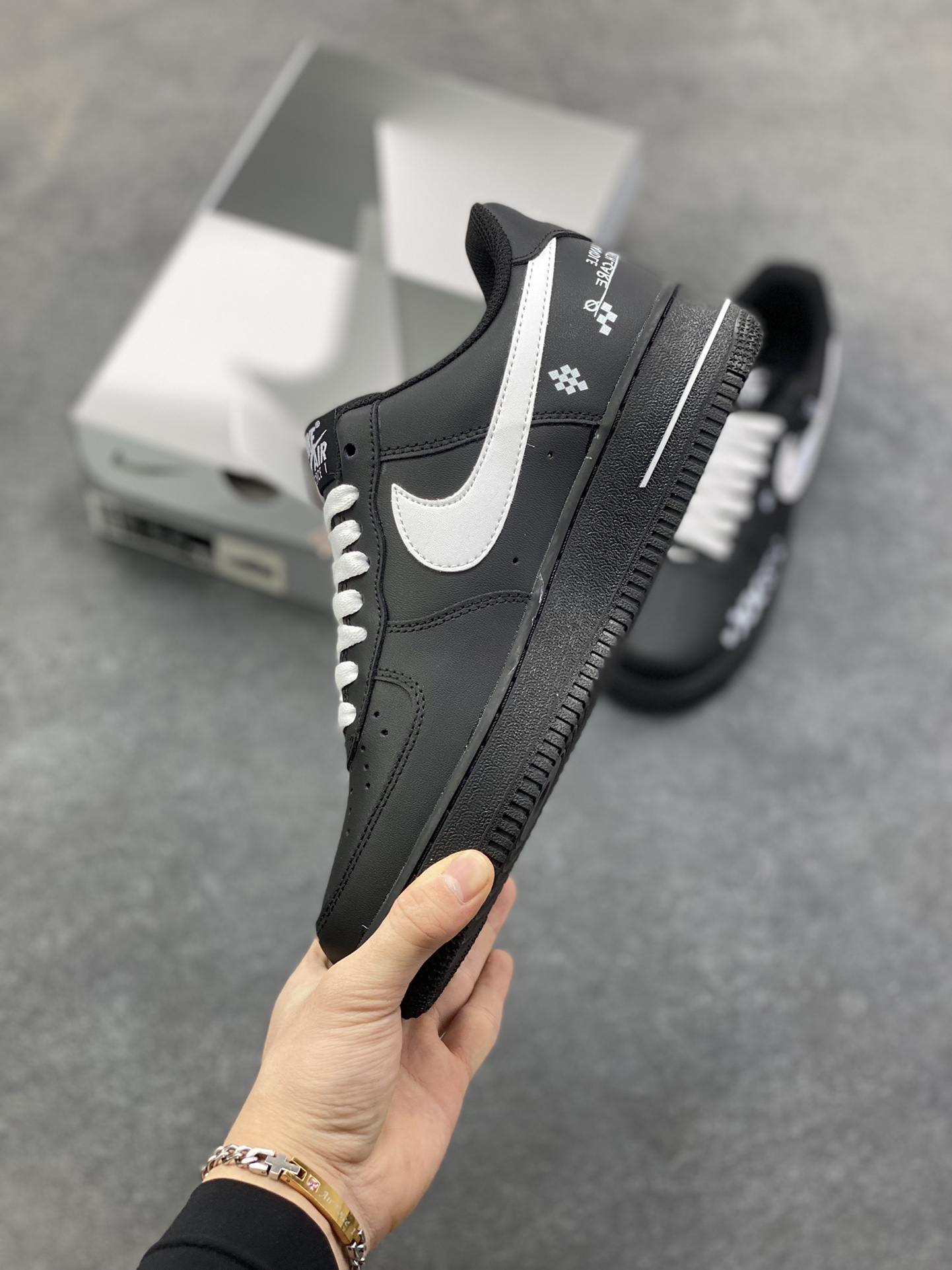图片[3]-Nike Air Force 1 Low’07 印花集 空军一号低帮休闲板鞋 定制皮料 原厂3D打印 定制鞋盒 原楦原纸板 纯正空军版型 内置全掌气垫 货号：ZH0316-149 尺码：36 36.5 37.5 38 38.5 39 40 40.5 41 42 42.5 43 44 44.5 45-选品中心