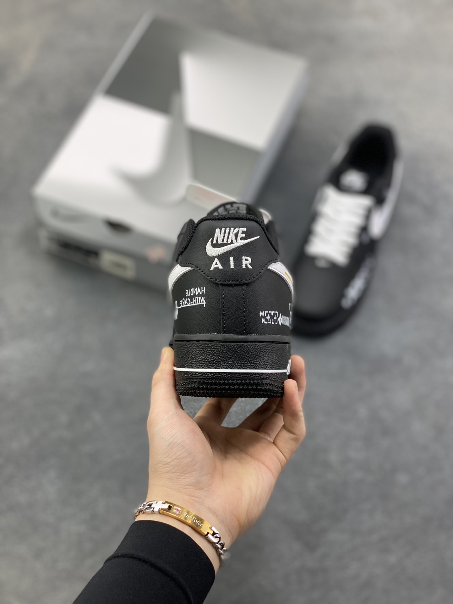 图片[4]-Nike Air Force 1 Low’07 印花集 空军一号低帮休闲板鞋 定制皮料 原厂3D打印 定制鞋盒 原楦原纸板 纯正空军版型 内置全掌气垫 货号：ZH0316-149 尺码：36 36.5 37.5 38 38.5 39 40 40.5 41 42 42.5 43 44 44.5 45-选品中心