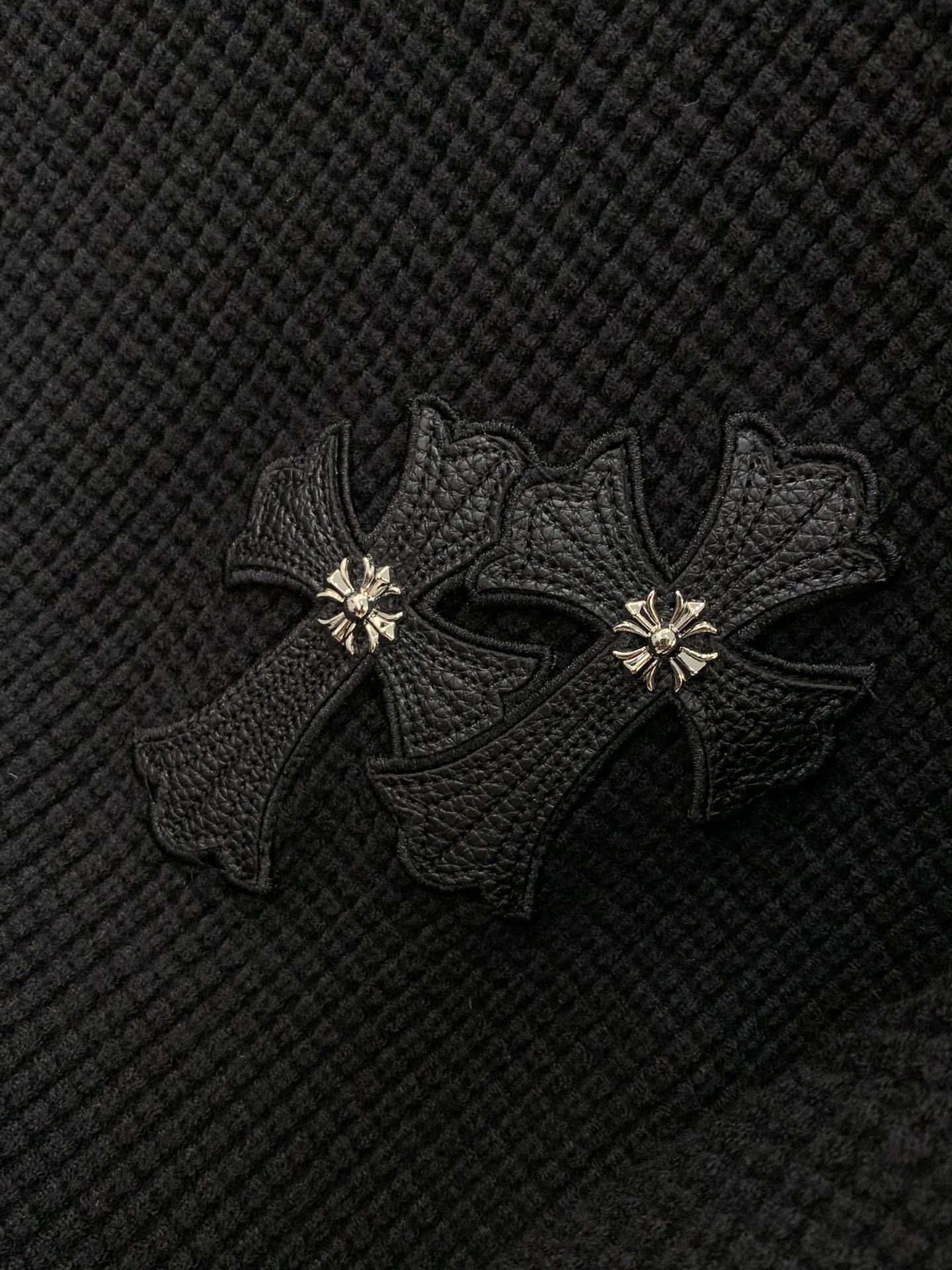 ，Chrome Hearts 克罗心，2025冬季新品，专柜同步有售，原单狠货，时尚休闲圆领针织毛衣，采