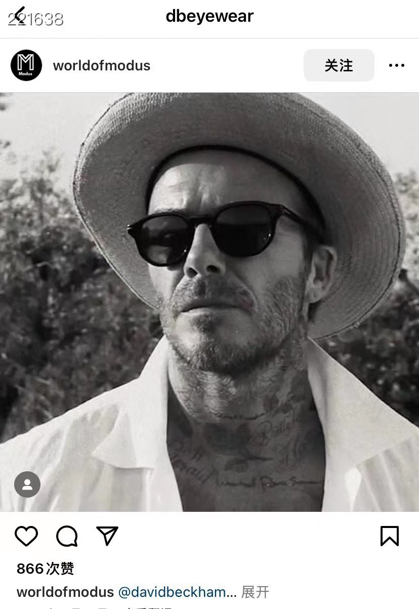‼️ 模特图 DAVID BECKHA*✨✨✨MODEL：DB 1007/S✨✨✨SIZE：49口24-