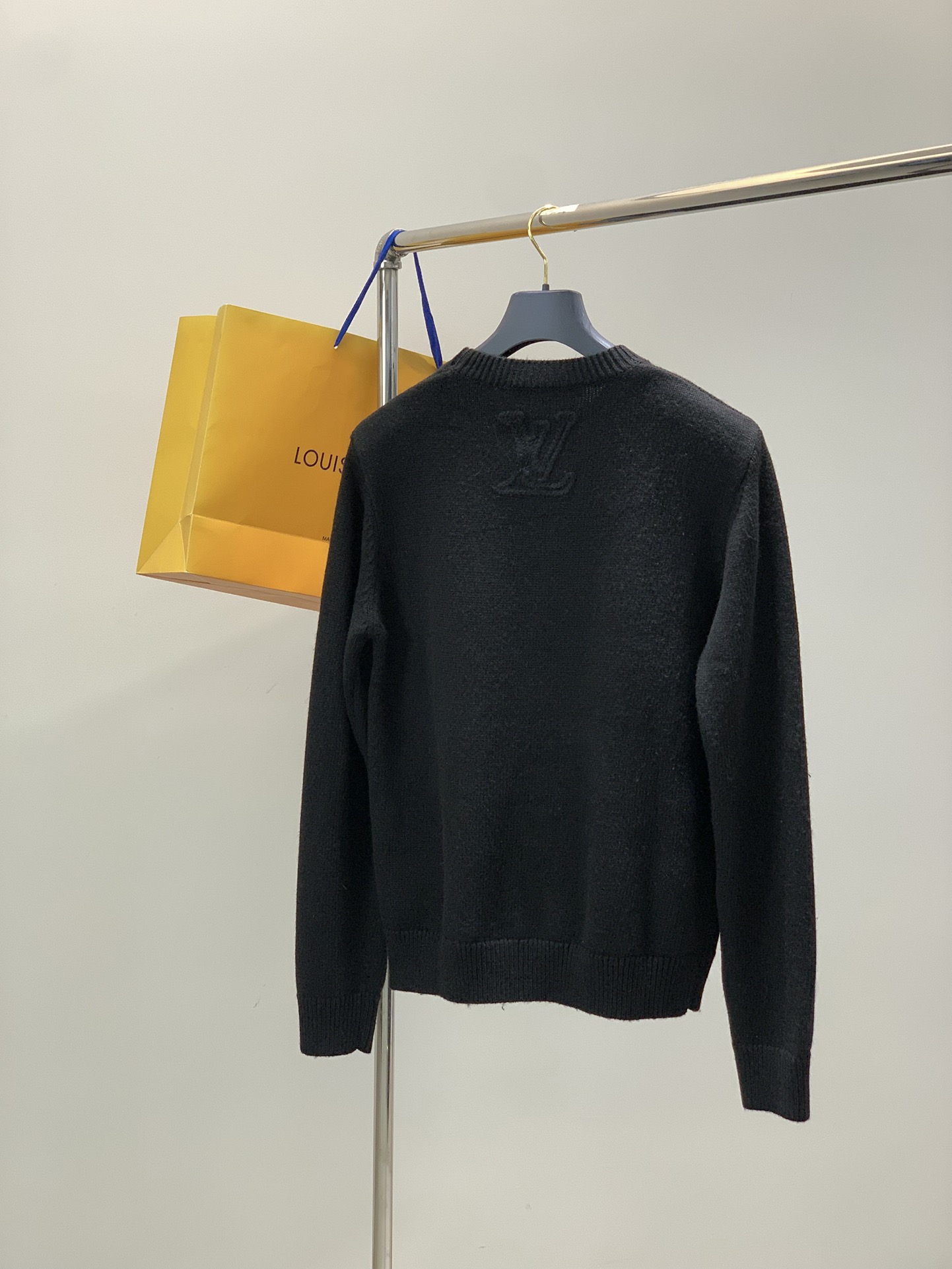 ，LouisVuitton 路易威登，2025冬季最新款，专柜同步有售，原单狠货，时尚休闲圆领针织毛衣，