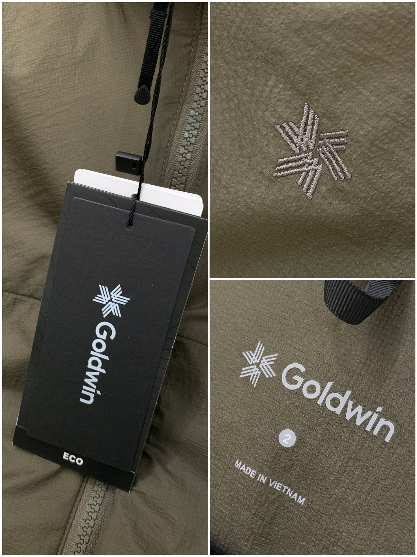 ，Glodwin GORE-TEX WINDSTOPPER Puffy Tac Jacket极简主义设计