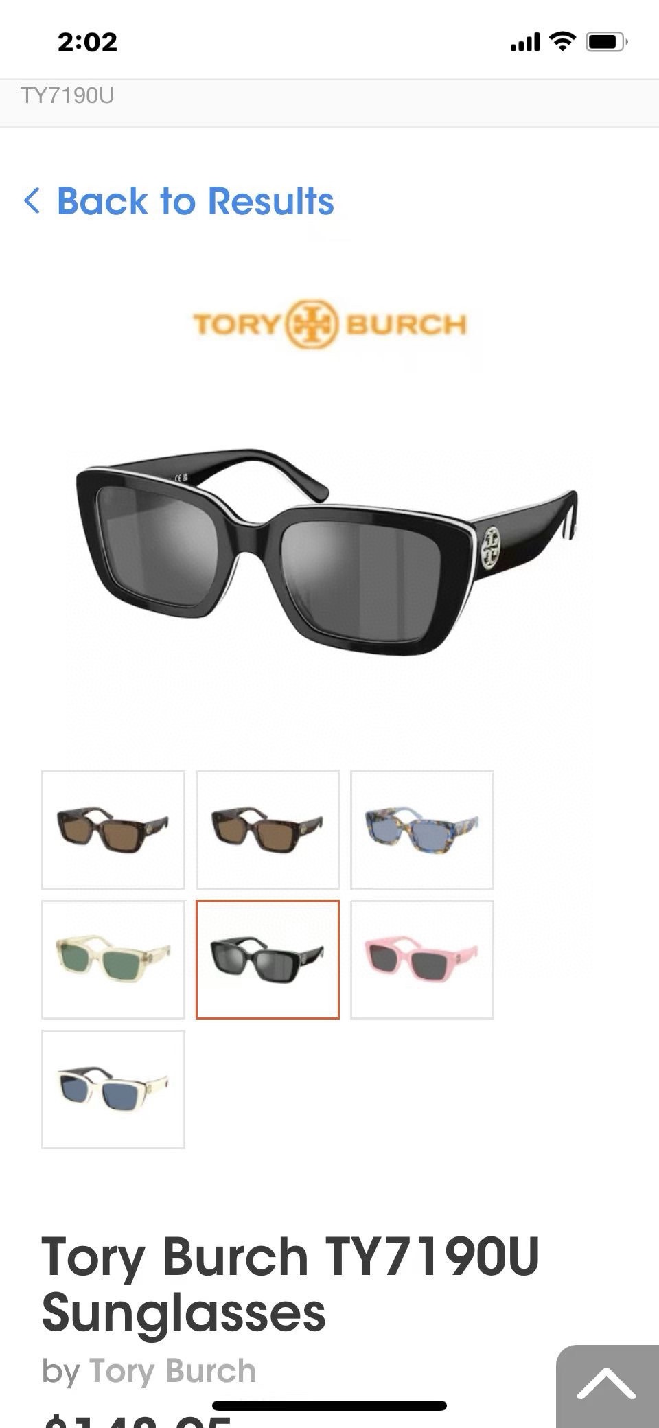 ‼️ 官网图 TORY BURCH🌟🌟🌟MODEL：TY7190U 🌟🌟🌟SIZE：54口21-145🌟