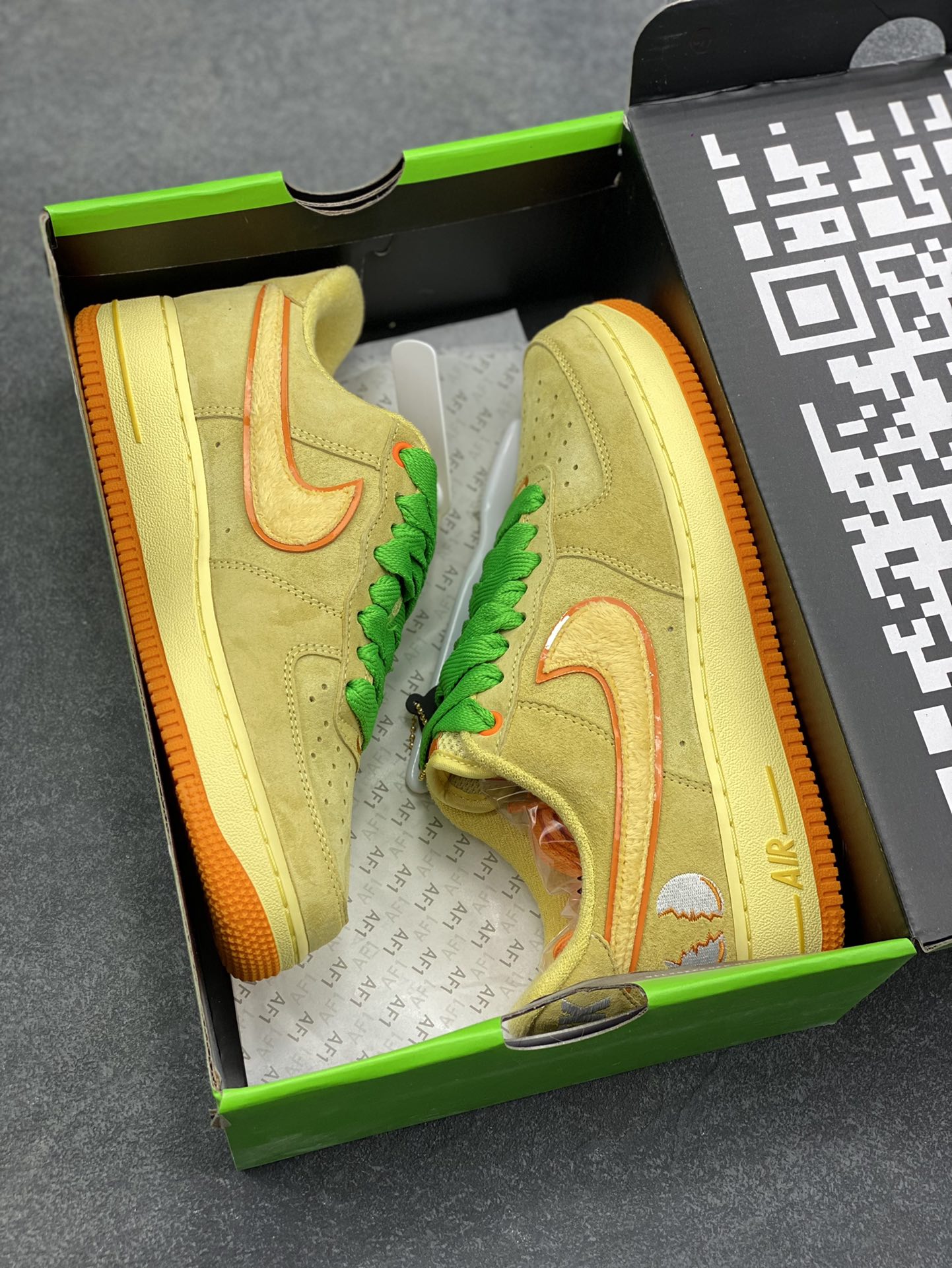 图片[9]-NIke Air Force 1 ‘07 Low 空军一号低帮 运动鞋 休闲鞋 折边针车 工艺难度大 原楦头原纸板 原装鞋盒 定制五金配件 内置全掌气垫 原厂鞋底 货号：IU7612-700 尺码：36 36.5 37.5 38 38.5 39 40 40.5 41 42 42.5 43 44 44.5 45-选品中心