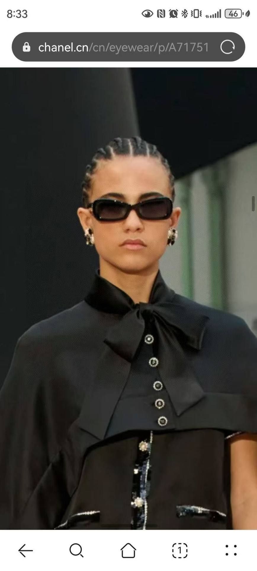 ‼️ 模特图 CHANEL🌸🌸🌸MODEL：CH9184🌸🌸🌸SIZE：53口19-145🌸🌸🌸