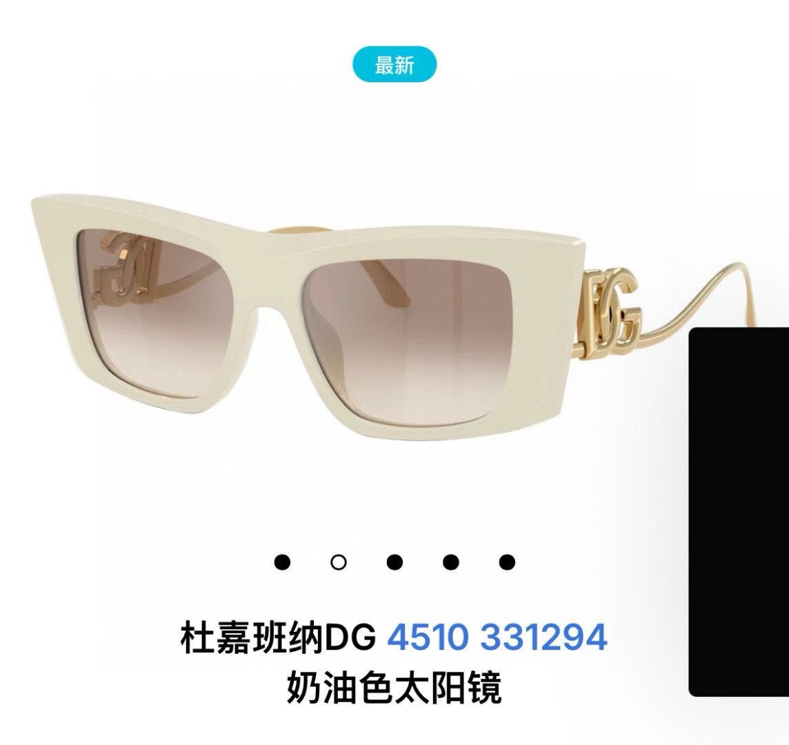 ‼️ 模特图 Dolce&Gabban*Mod：DG4510Size：51口16-145☾⋆