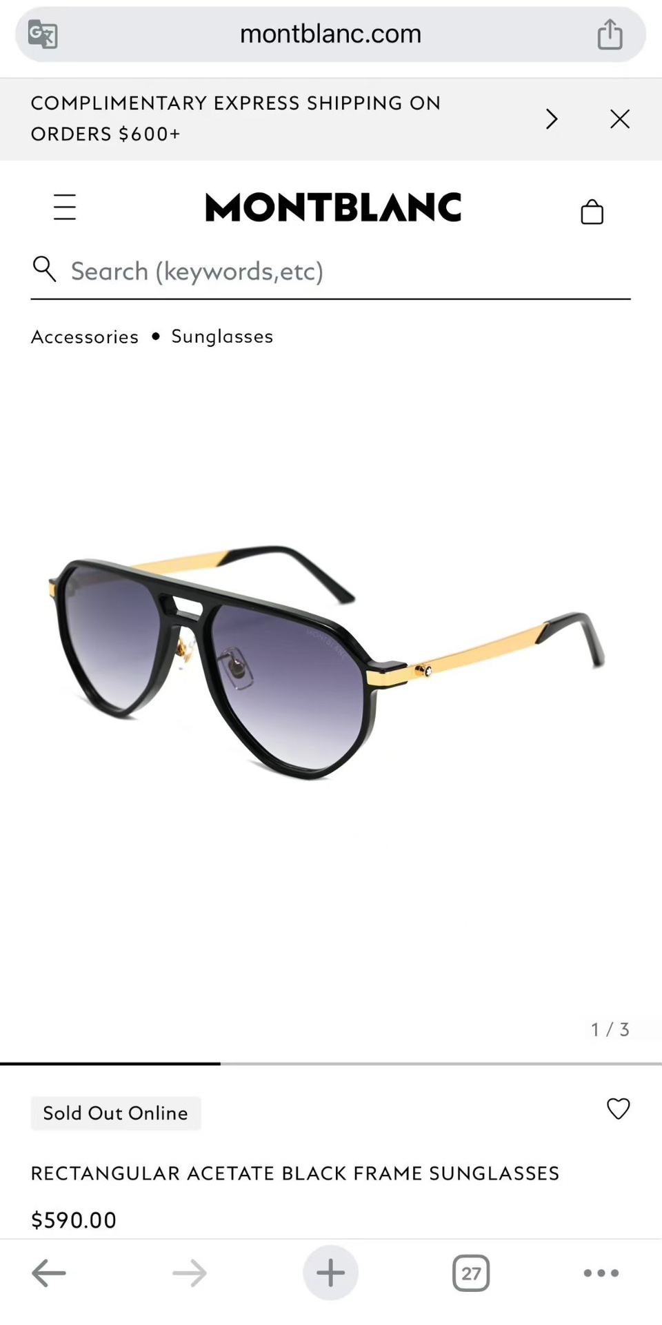 ‼️ 官网图 MONT BLAN*🍂🍂🍂MODEL:MB0438S🍂🍂🍂SIZE: 57口17-145🍂