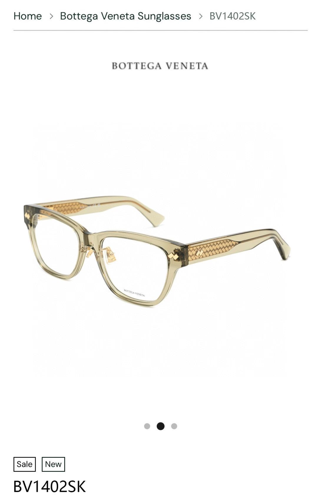 ‼️ 官网图 BOTTEGA VENET*MODEL：BV1402SKSIZE：55口19-145