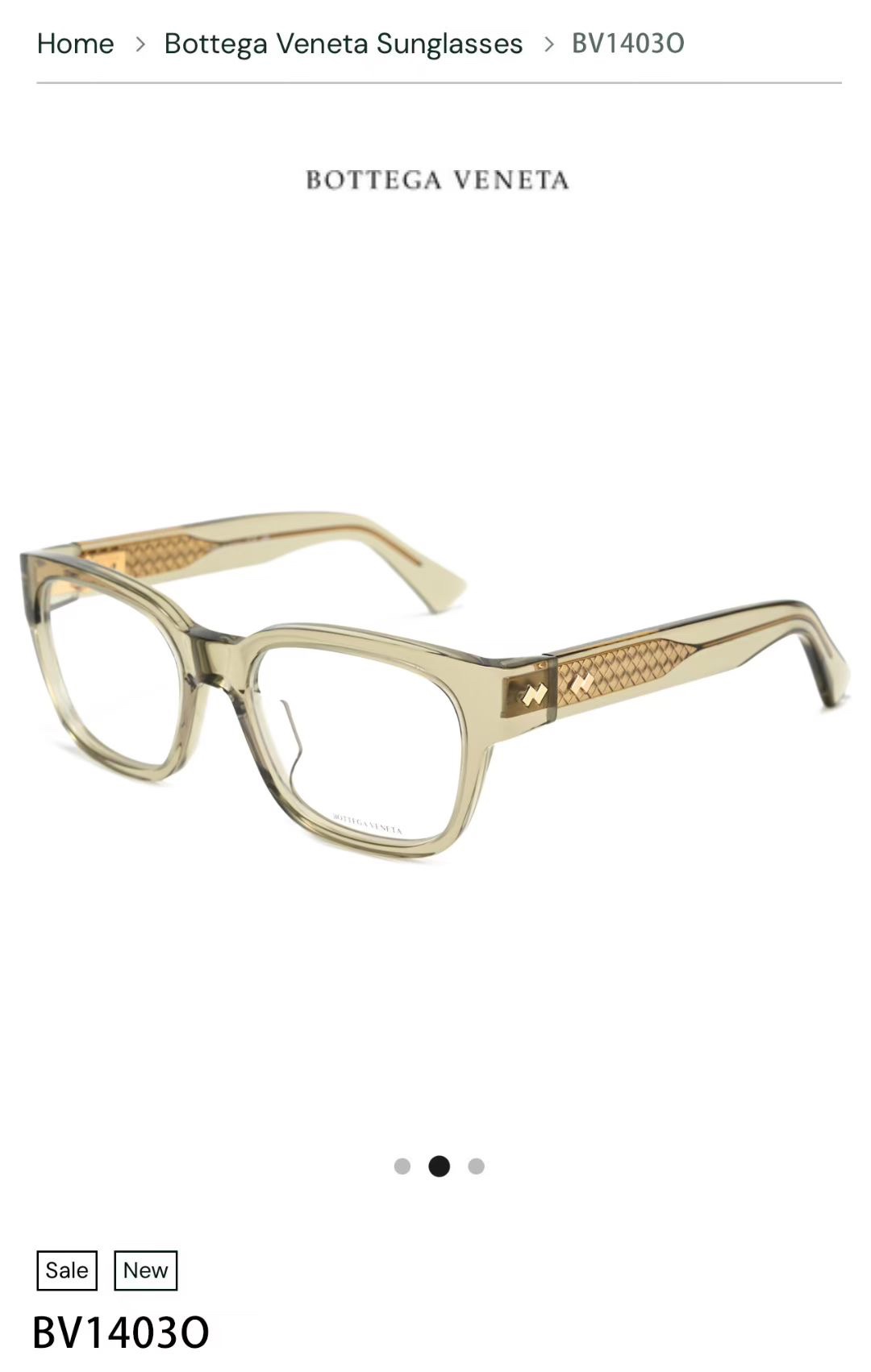 ‼️ 官网图 Bottega Venet*Mod ：BV1403OSize ：52口19-140