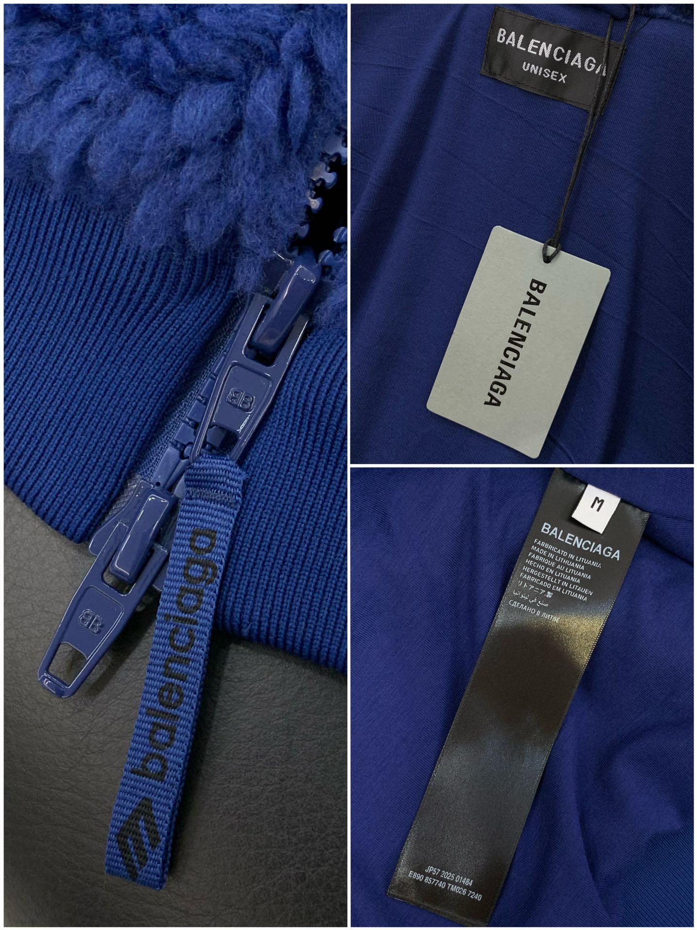 ，Balenciaga 巴黎世家，2025冬季最新款，专柜同步有售，原单狠货，爆款时尚休闲抓绒外套，进口