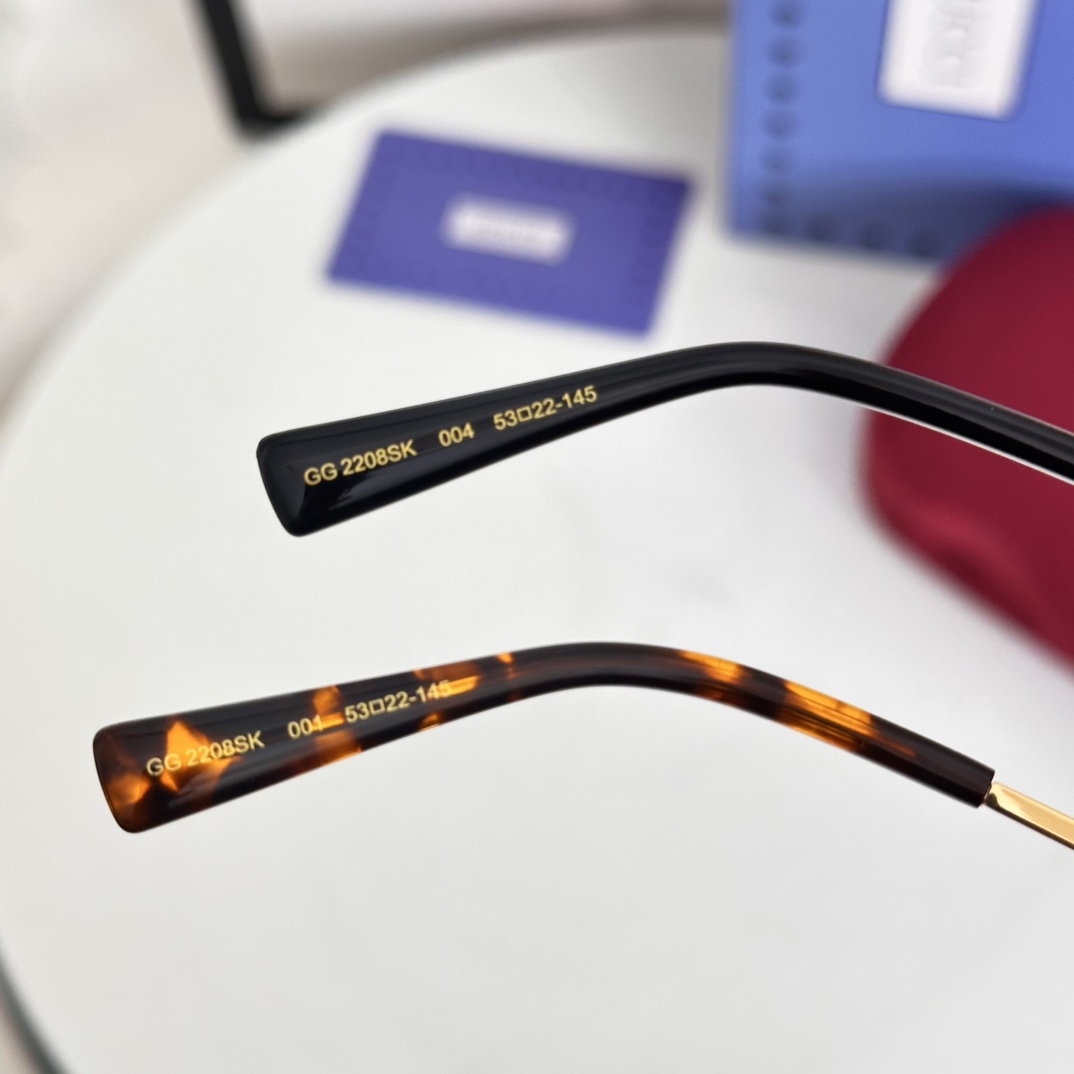 ‼️GUCC* MODEL：GG2208SK SIZE：53口22-145