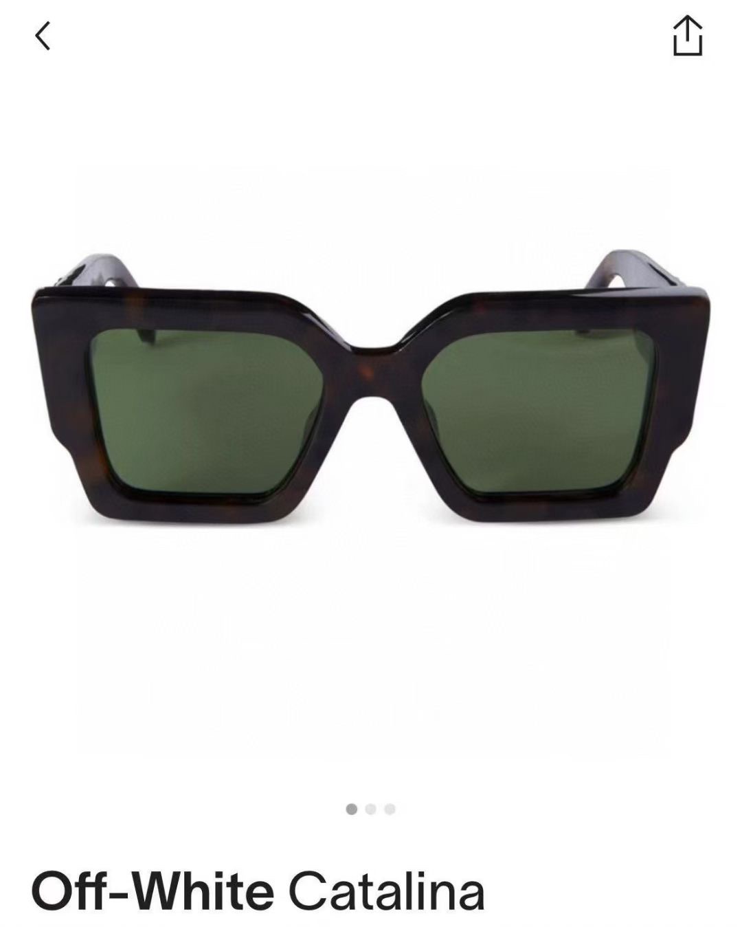 ‼️ 官网图 OFF WHITE🍂🍂🍂MODEL:OERI128🍂🍂🍂SIZE:55口20-145🍂🍂🍂