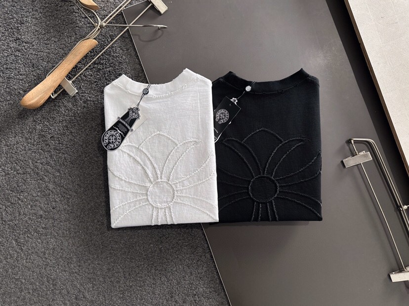 （高版本）Chrome Hearts 克罗心2026SS春夏最新款圆领时尚短袖圆领T恤，官网同步，纯棉面