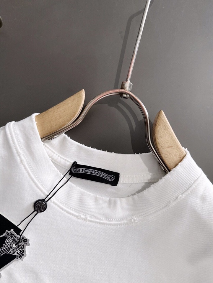 （高版本）Chrome Hearts 克罗心2026SS春夏最新款圆领时尚短袖圆领T恤，官网同步，纯棉面