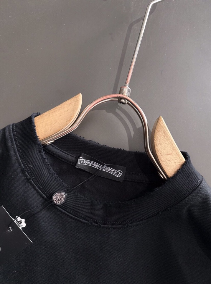 （高版本）Chrome Hearts 克罗心2026SS春夏最新款圆领时尚短袖圆领T恤，官网同步，纯棉面