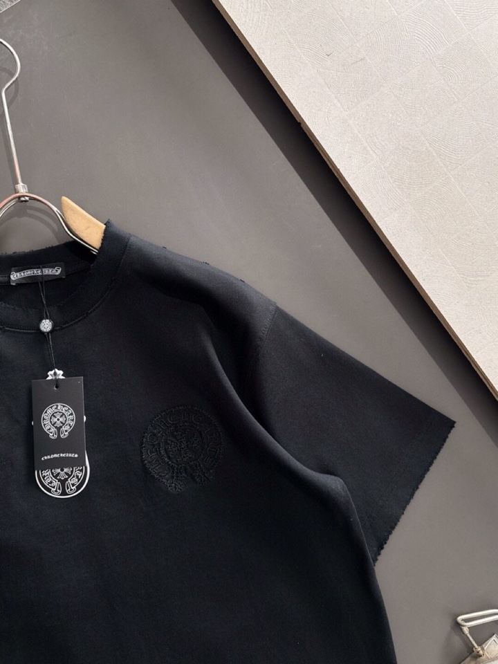 （高版本）Chrome Hearts 克罗心2026SS春夏最新款圆领时尚短袖圆领T恤，官网同步，纯棉面