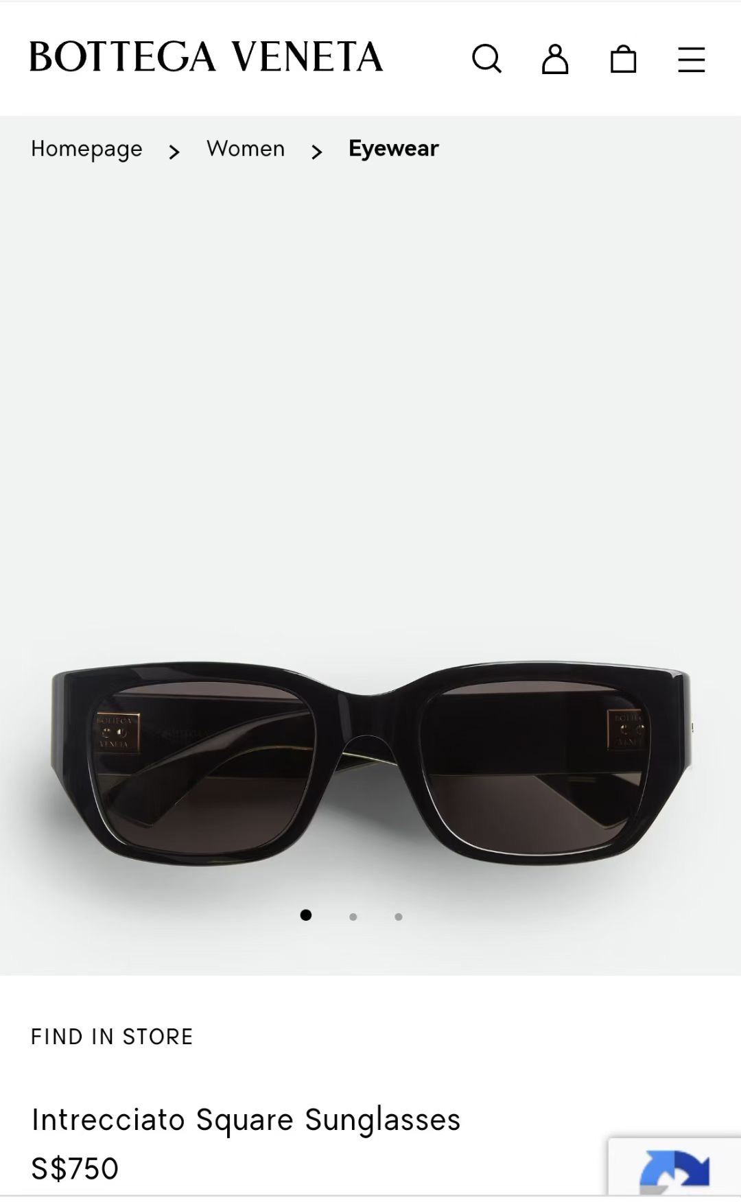 ‼️ 官网图 BOTTEGA VENET*🌟🌟🌟MODEL：BTV1400S🌟🌟🌟SIZE：51口22-