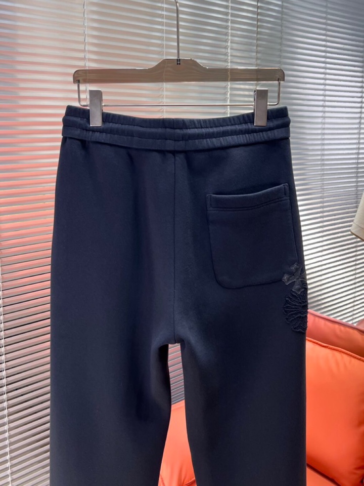 Chrome Hearts 克罗心2025秋冬新款休闲裤！官网同步发售。品牌经典LOGO休闲裤 ，定制面