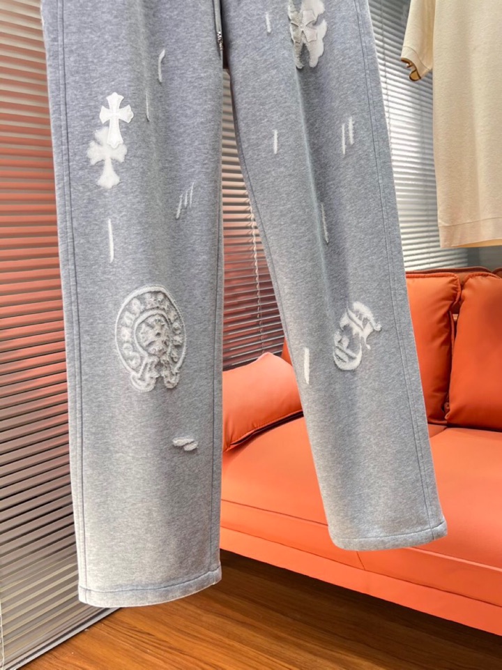 Chrome Hearts 克罗心2025秋冬新款休闲裤！官网同步发售。品牌经典LOGO休闲裤 ，定制面