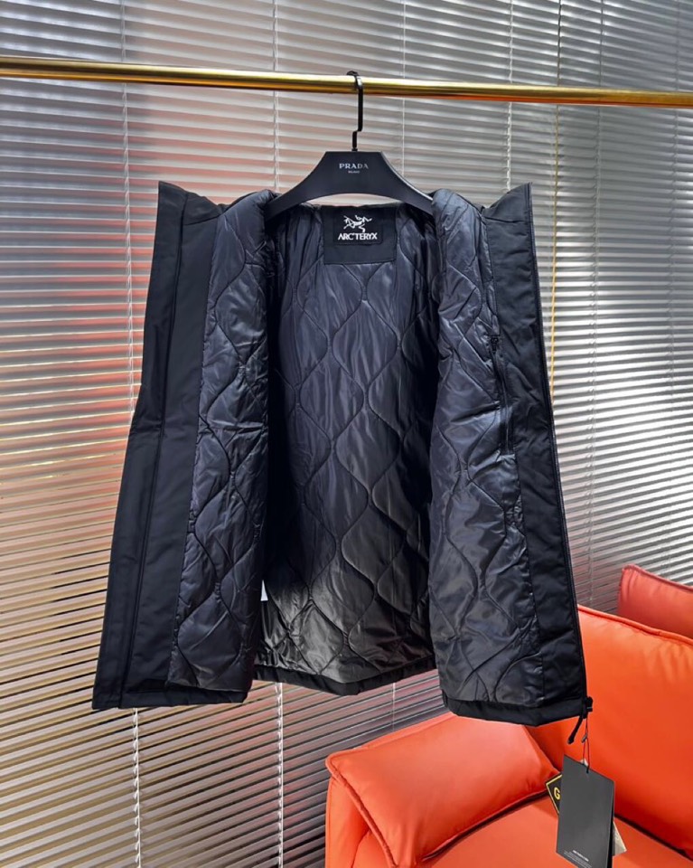 (Arcteryx）始祖鸟2025秋冬棉服夹克外套，定制原版logo五金，精致工艺面料，顶级元素融合打造