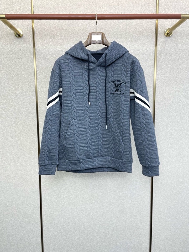 Louis Vuitton路易威登💥独家专供最新时尚连帽针织毛衣卫衣 经典设计与颜值爆棚的外套 品质更是