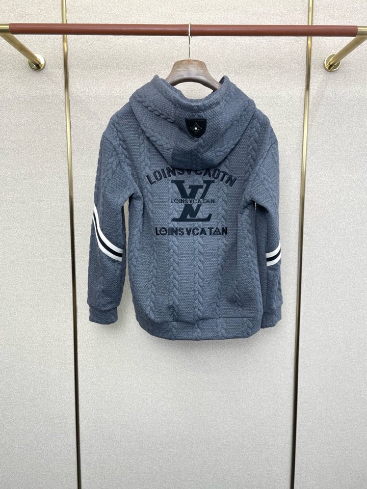 Louis Vuitton路易威登💥独家专供最新时尚连帽针织毛衣卫衣 经典设计与颜值爆棚的外套 品质更是