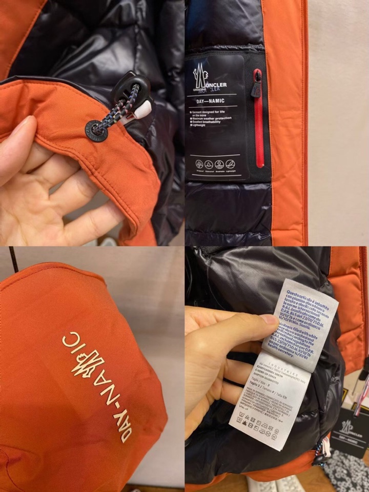 Moncler 蒙口男士连帽滑雪夹克 羽绒服。作为 Moncler Grenoble 男士系列的一部分，