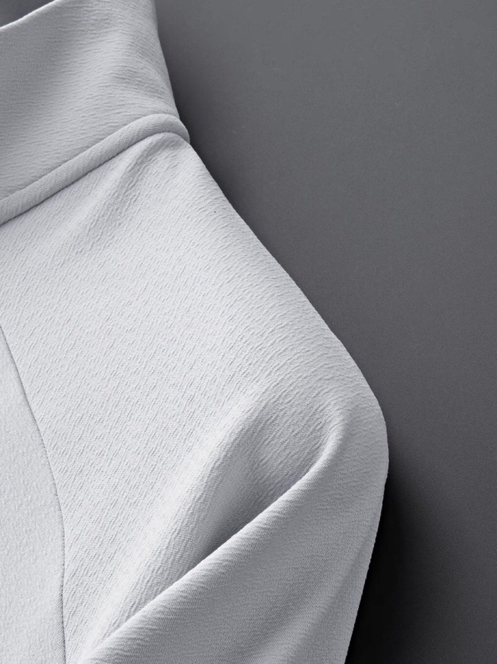 Descente迪桑特净版小立领长袖T恤，#TRAINING系列综训训练运动健身男士长袖衫。官网售价10