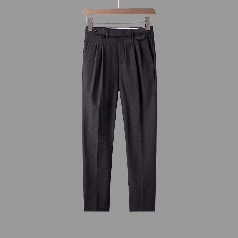 Brunello Cucinelli BC26春夏季新作商务休闲裤西裤，那不勒斯裤。那不勒斯裤是意大利那