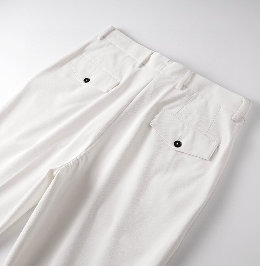 Brunello Cucinelli BC26春夏季新作商务休闲裤西裤，那不勒斯裤。那不勒斯裤是意大利那