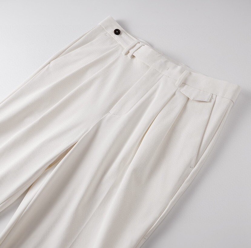 Brunello Cucinelli BC26春夏季新作商务休闲裤西裤，那不勒斯裤。那不勒斯裤是意大利那