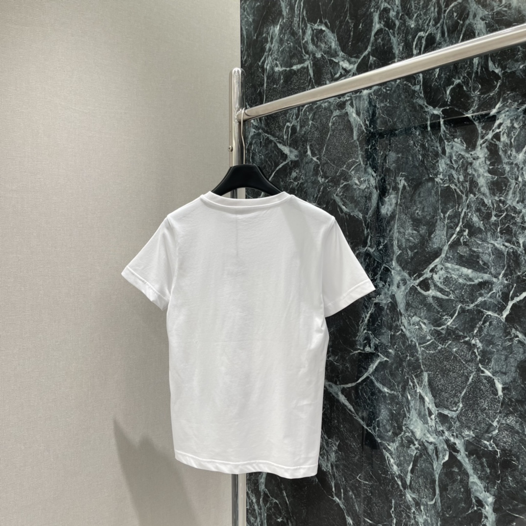 MOSCHIN 25秋冬新款 涂鸦印花针织T恤 正面趣味印花，鹅，太阳，爱心等元素超有辨识度 童趣又时尚