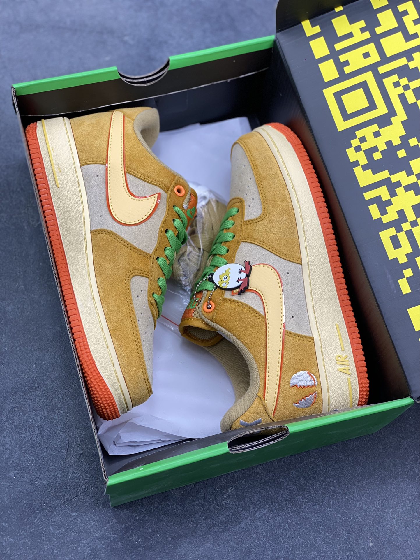 图片[9]-NIke Air Force 1 ‘07 Low 空军一号低帮 运动鞋 休闲鞋 折边针车 工艺难度大 原楦头原纸板 原装鞋盒 定制五金配件 内置全掌气垫 原厂鞋底 货号：IU7612-700 尺码：36 36.5 37.5 38 38.5 39 40 40.5 41 42 42.5 43 44 44.5 45-选品中心