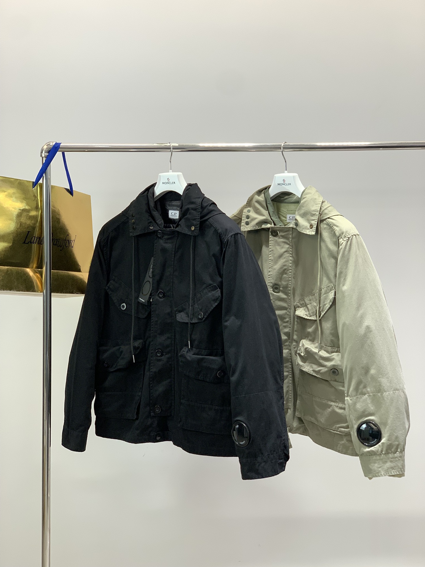 ，CP两件套可拆卸连帽夹克羽绒服内里 白鸭绒 尺码46-52 46衣长68胸围121肩宽48袖长6348