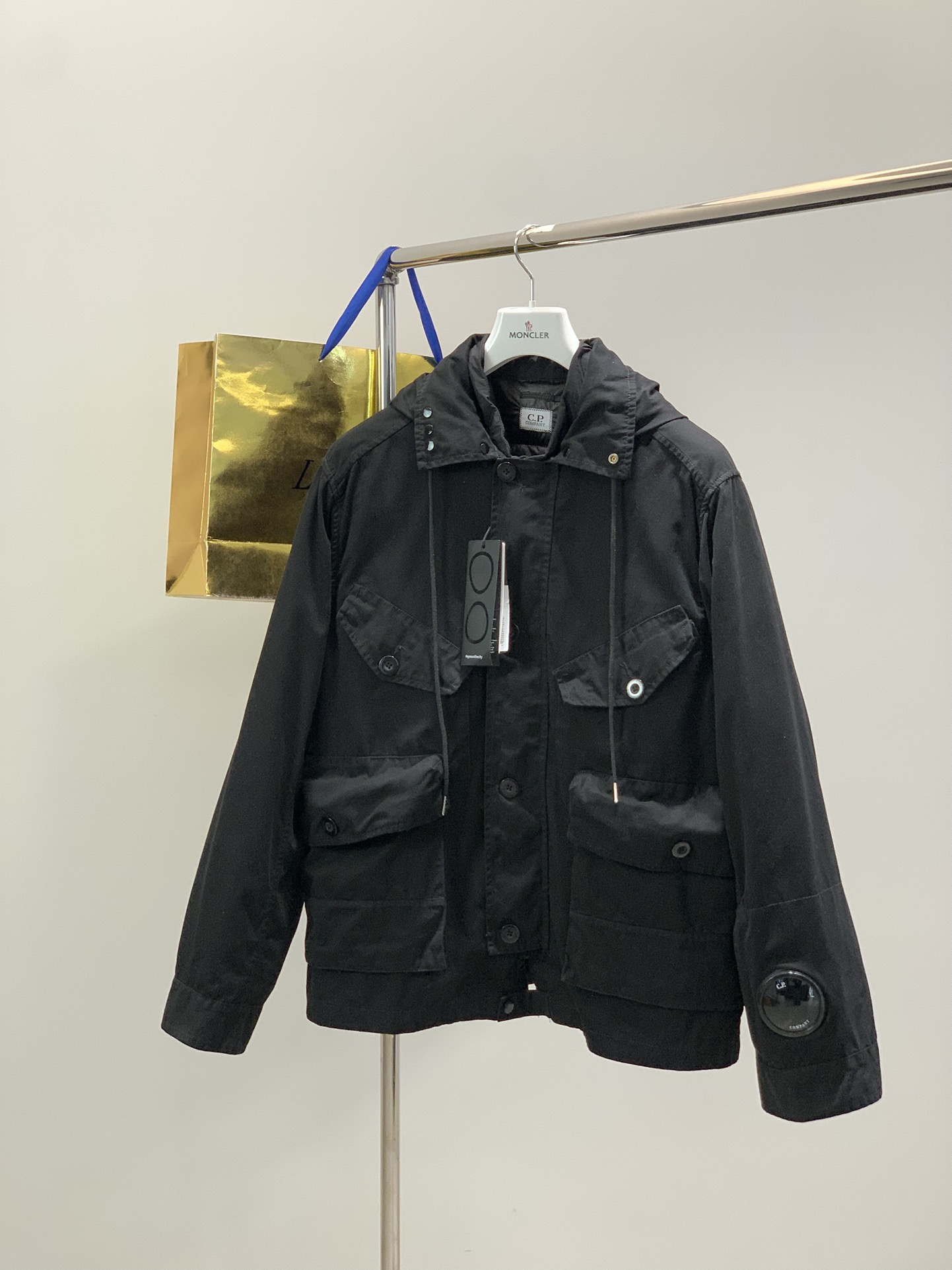 ，CP两件套可拆卸连帽夹克羽绒服内里 白鸭绒 尺码46-52 46衣长68胸围121肩宽48袖长6348