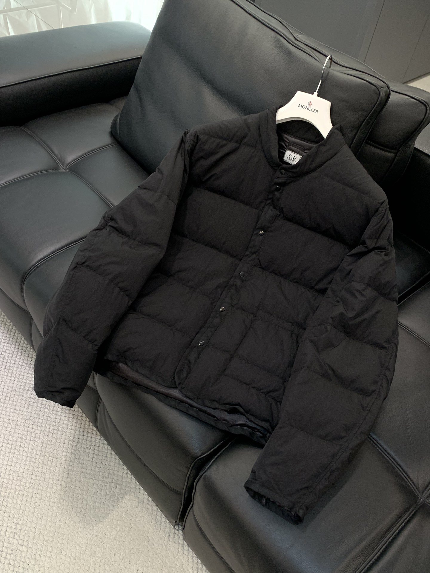 ，CP两件套可拆卸连帽夹克羽绒服内里 白鸭绒 尺码46-52 46衣长68胸围121肩宽48袖长6348