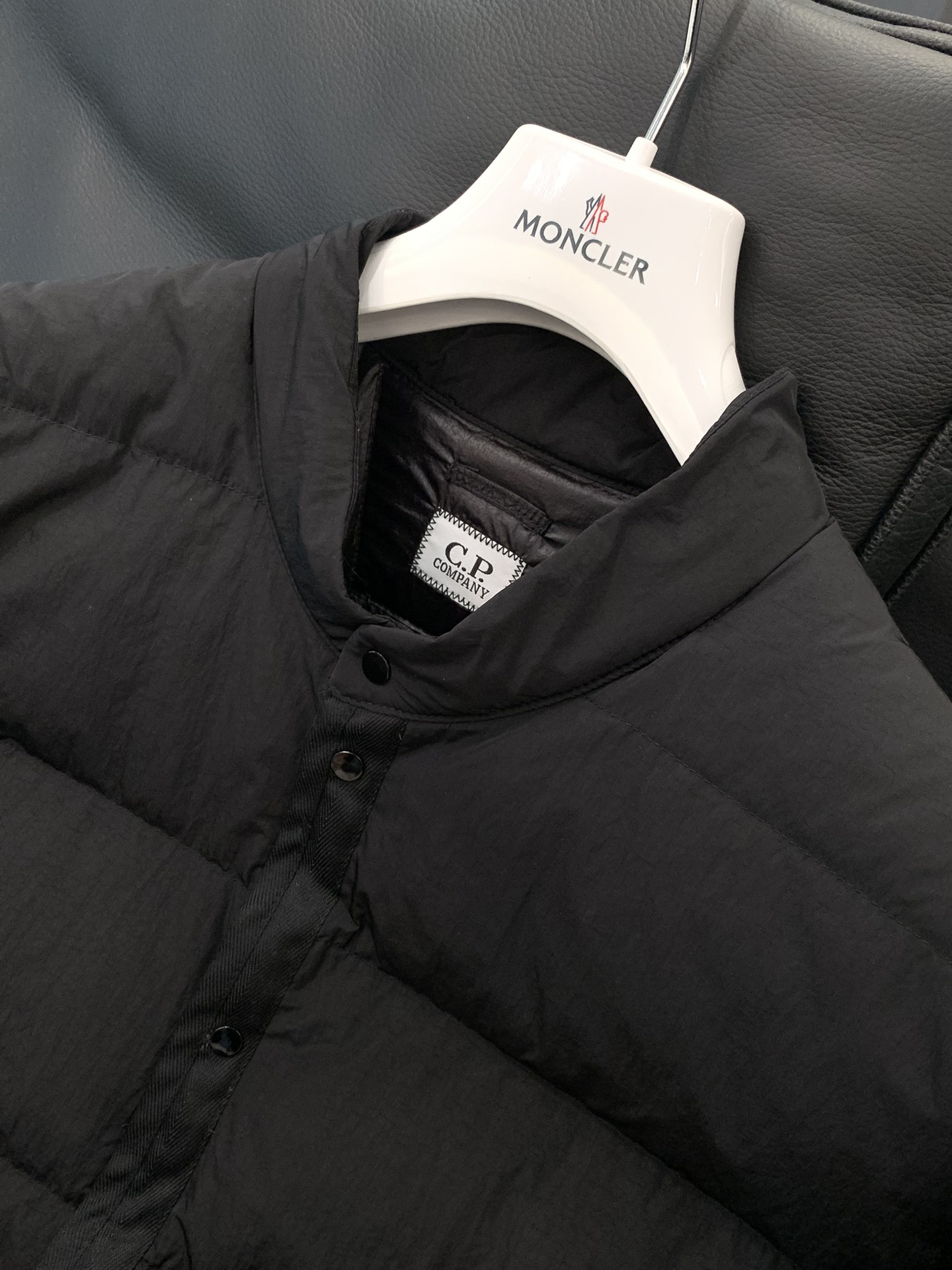 ，CP两件套可拆卸连帽夹克羽绒服内里 白鸭绒 尺码46-52 46衣长68胸围121肩宽48袖长6348