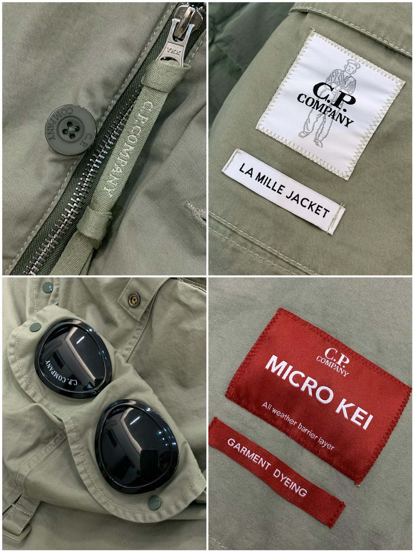 ，CP两件套可拆卸连帽夹克羽绒服内里 白鸭绒 尺码46-52 46衣长68胸围121肩宽48袖长6348