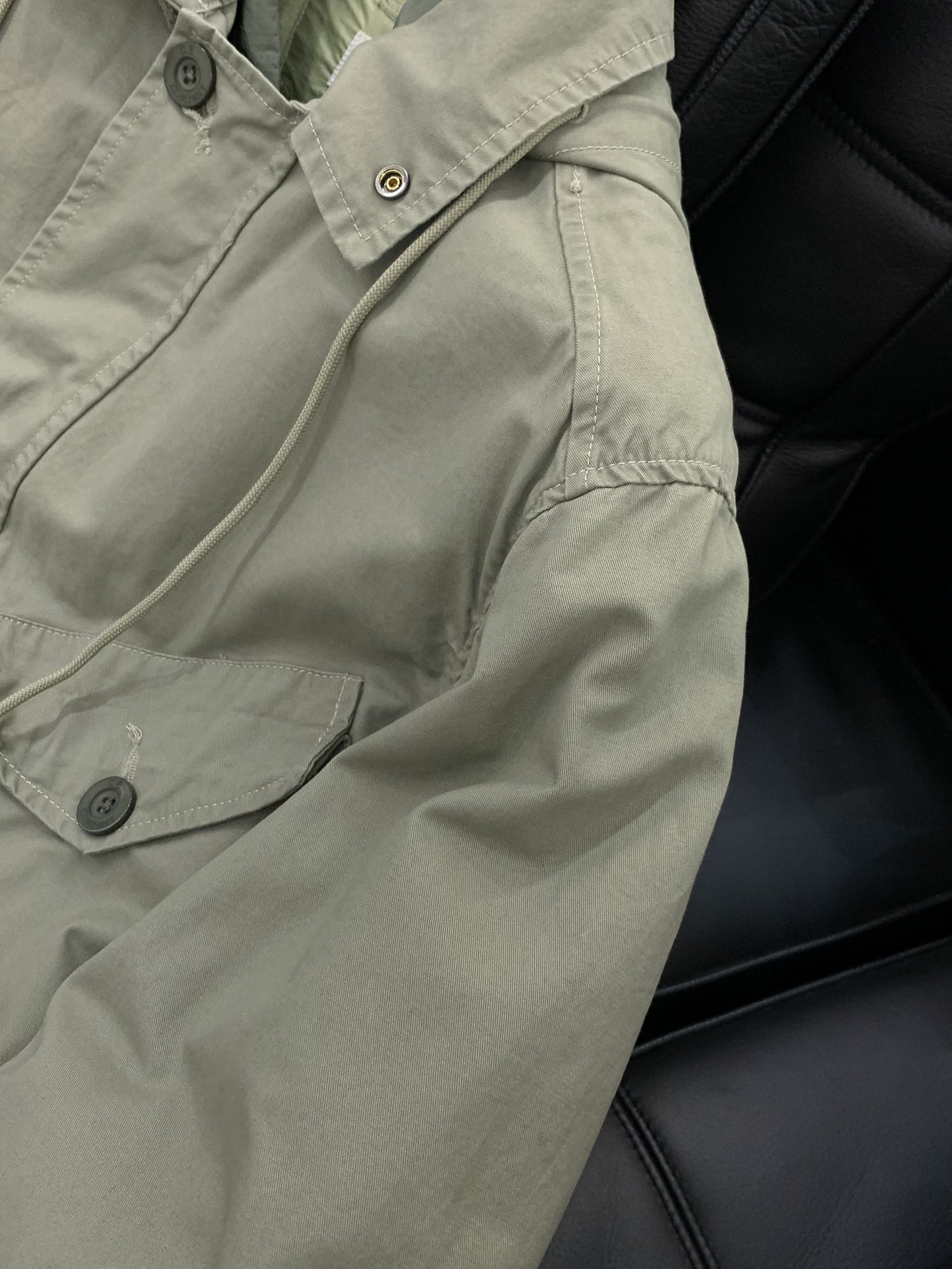 ，CP两件套可拆卸连帽夹克羽绒服内里 白鸭绒 尺码46-52 46衣长68胸围121肩宽48袖长6348