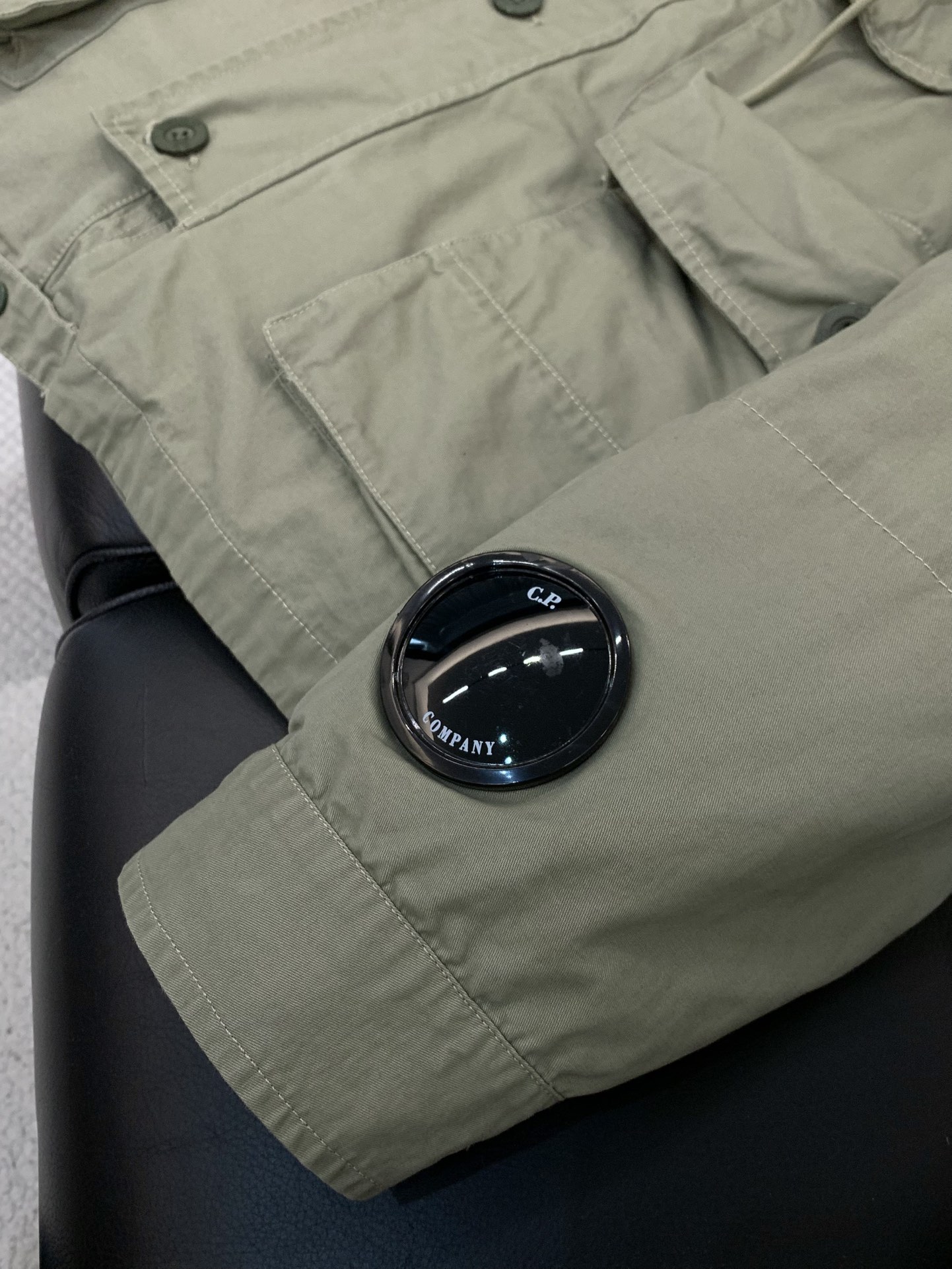 ，CP两件套可拆卸连帽夹克羽绒服内里 白鸭绒 尺码46-52 46衣长68胸围121肩宽48袖长6348