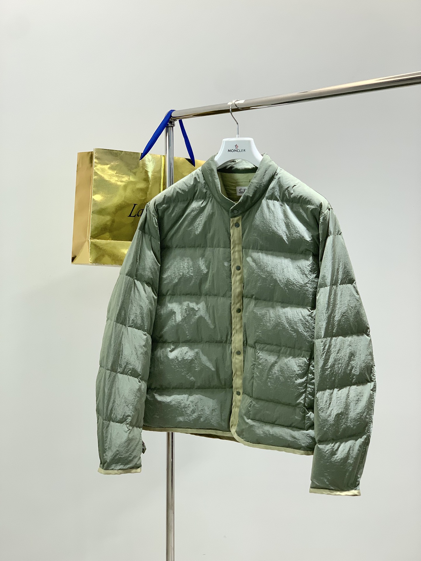 ，CP两件套可拆卸连帽夹克羽绒服内里 白鸭绒 尺码46-52 46衣长68胸围121肩宽48袖长6348