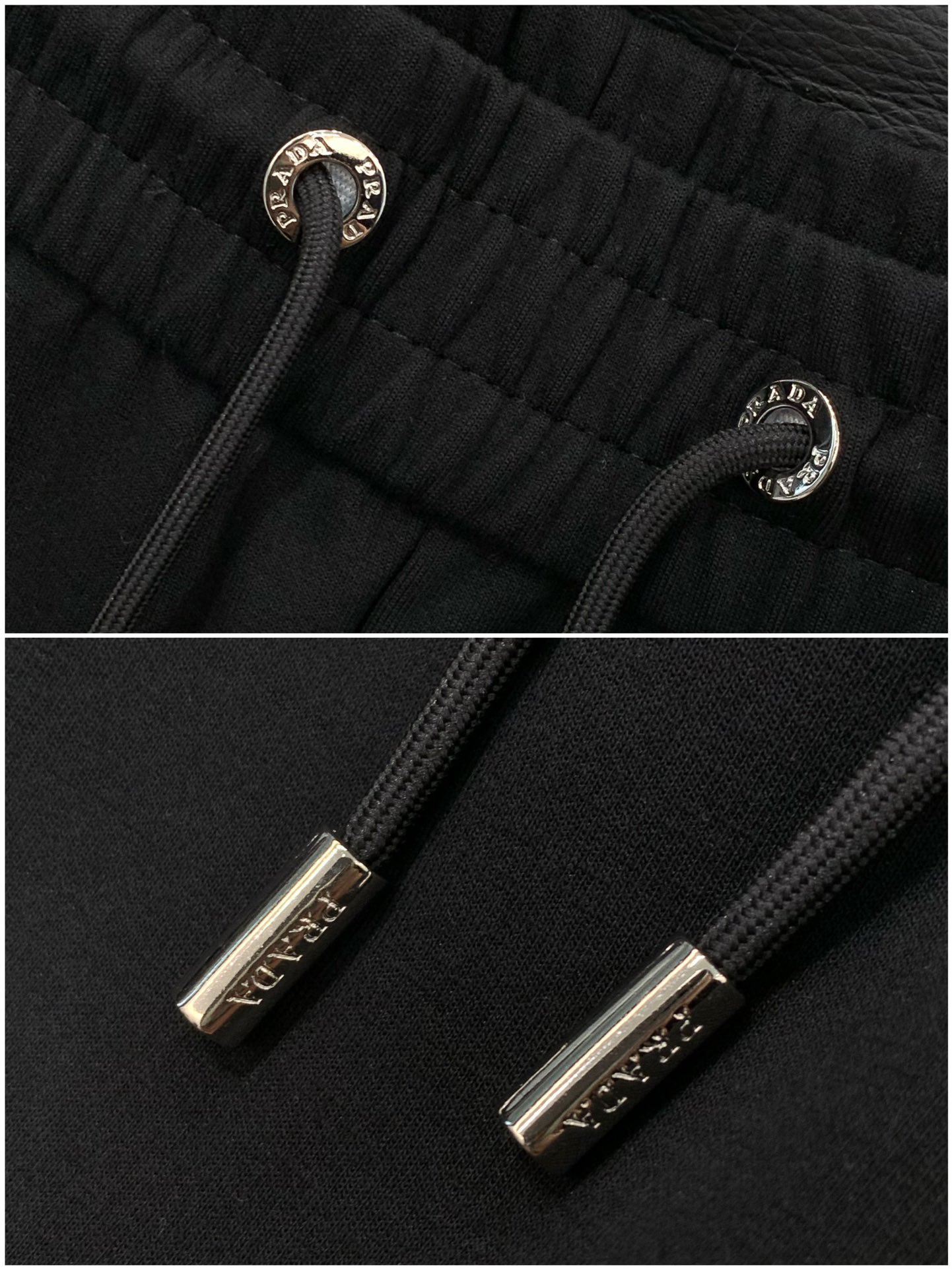 ，普拉达 灰色 休闲裤材质 面料:棉32%锦纶63%氨纶5%里料:涤纶100%机洗，手洗最高水温30℃ 