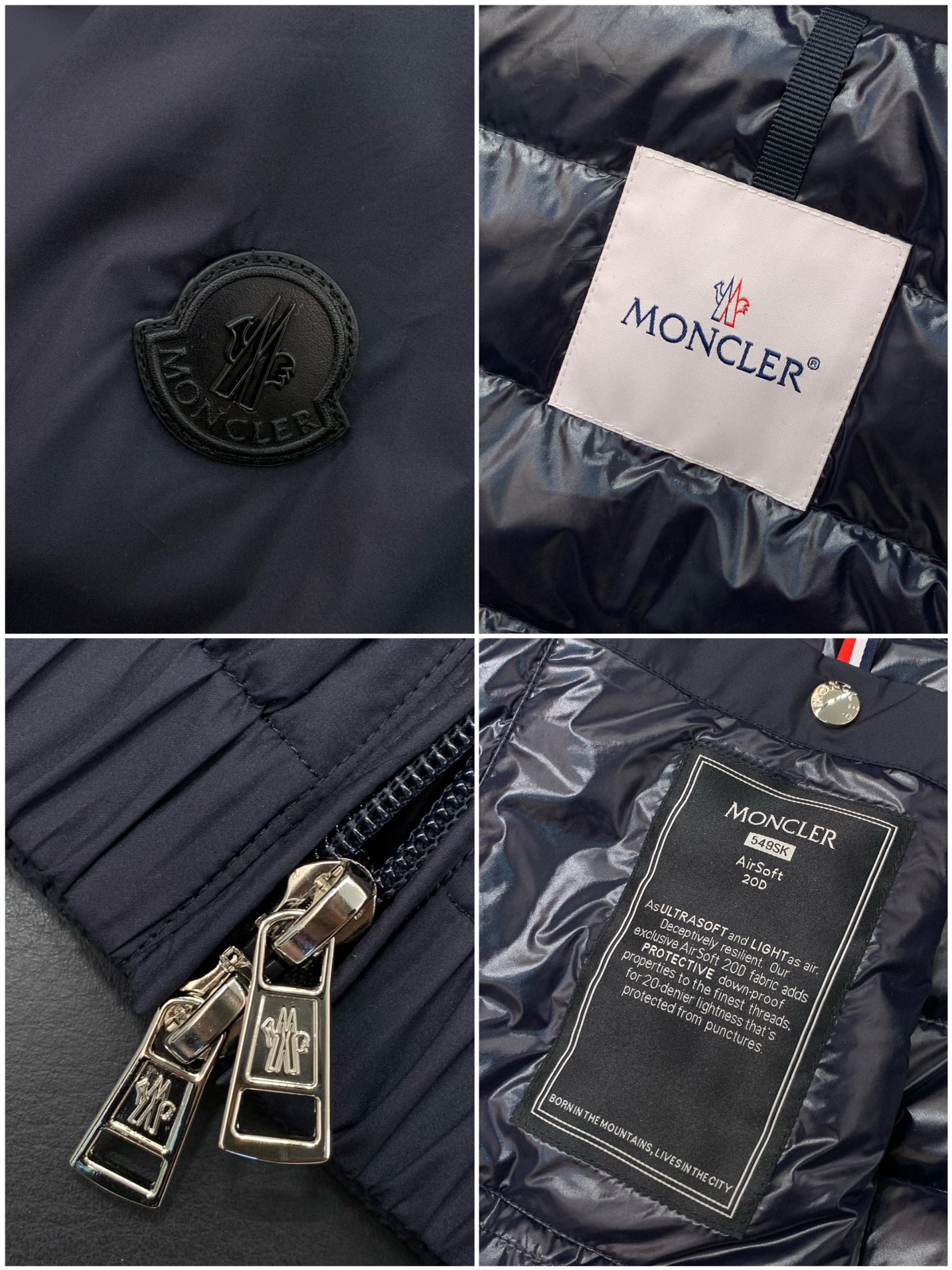 ，Moncler 蒙口，2025冬季最新品，专柜同步有售，原单狠货，时尚休闲羽绒服，上身舒适！吸睛而有亮