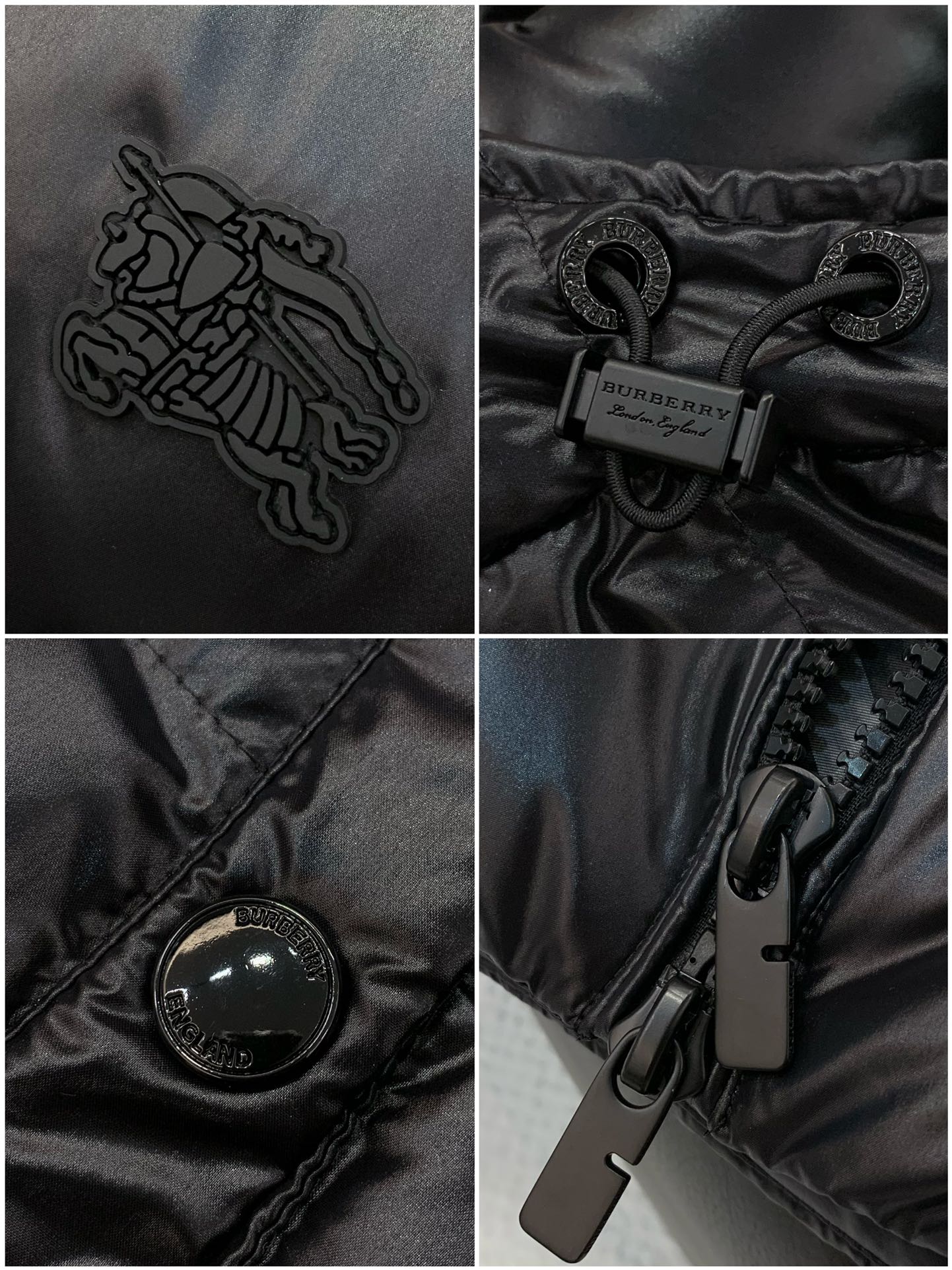 ，Burberry 巴宝莉，2025冬季最新品，专柜同步有售，原单狠货，时尚休闲羽绒服，进口原版面料，上