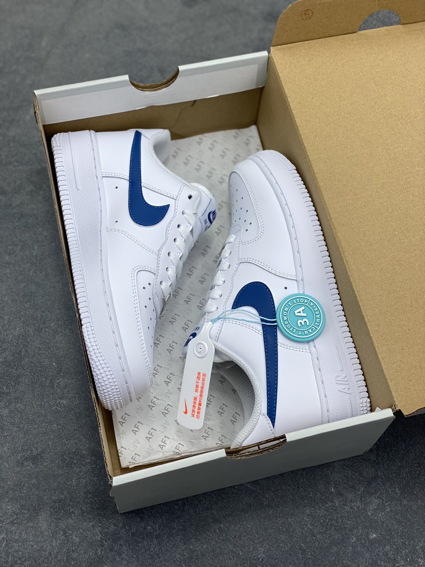 图片[9]-NIke Air Force 1 ‘07 Low 空军一号低帮 运动鞋 休闲鞋 折边针车 工艺难度大 原楦头原纸板 原装鞋盒 定制五金配件 内置全掌气垫 原厂鞋底 货号：FJ4146-123 尺码：36 36.5 37.5 38 38.5 39 40 40.5 41 42 42.5 43 44 44.5 45-选品中心