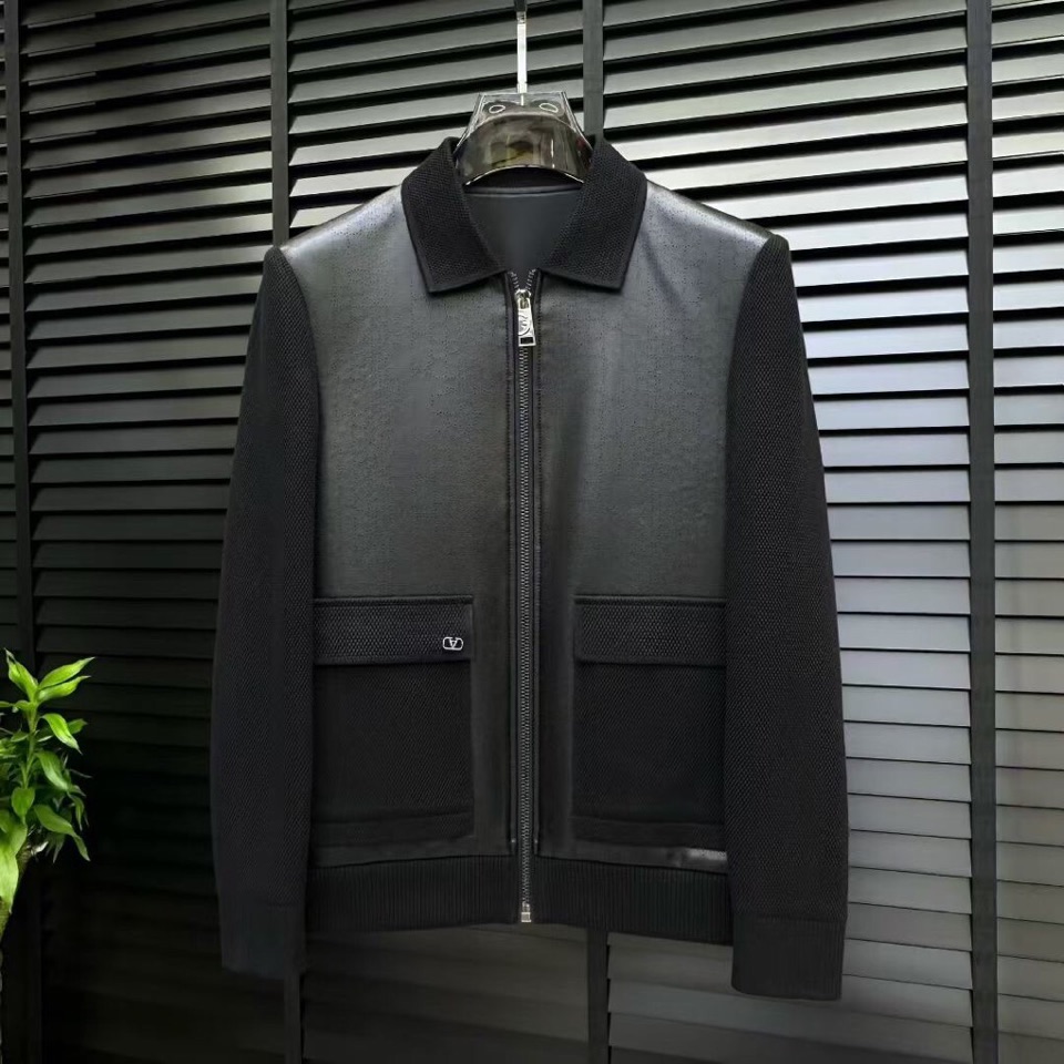 Valentino 华伦天奴 秋冬简约外套翻领夹克🌹贵族高级别要求订单 高标准定制 上身非常有型 🍃经典