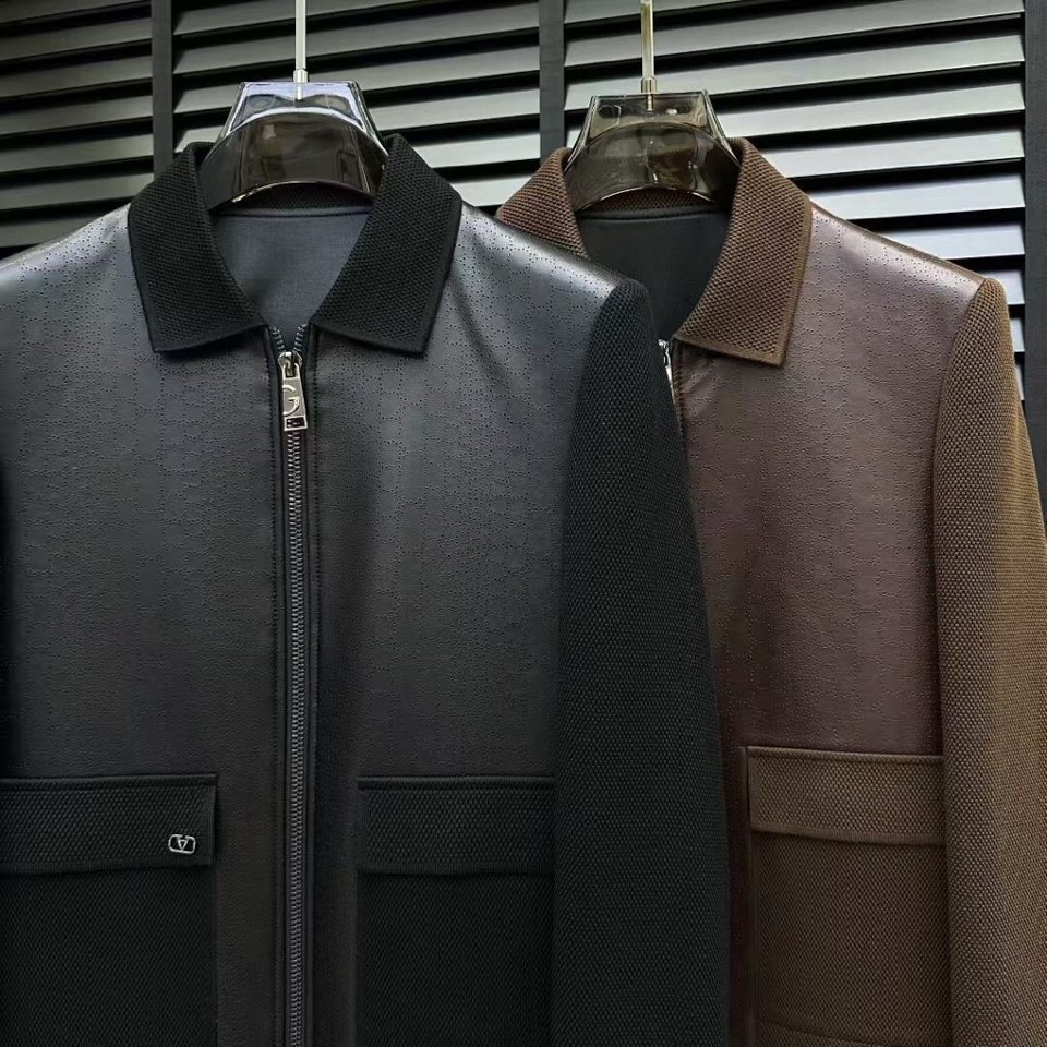 Valentino 华伦天奴 秋冬简约外套翻领夹克🌹贵族高级别要求订单 高标准定制 上身非常有型 🍃经典