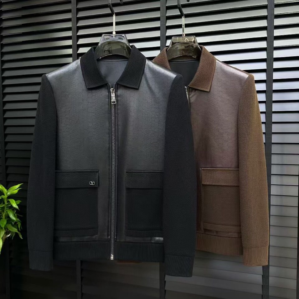 Valentino 华伦天奴 秋冬简约外套翻领夹克🌹贵族高级别要求订单 高标准定制 上身非常有型 🍃经典