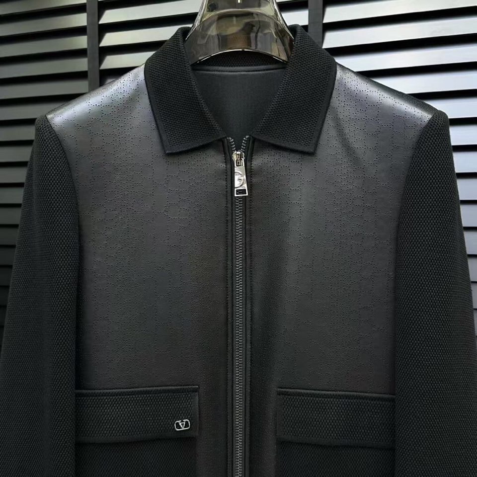 Valentino 华伦天奴 秋冬简约外套翻领夹克🌹贵族高级别要求订单 高标准定制 上身非常有型 🍃经典